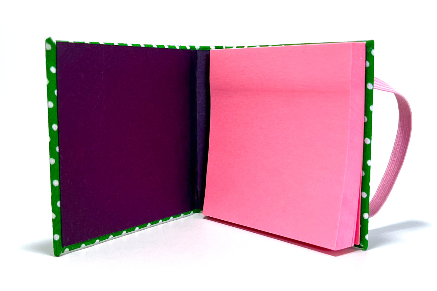 Handmade Hardcover Note Pad with Genuine 3x3 Post-it™ Note Pad