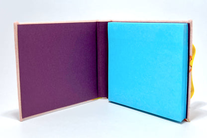 Handmade Hardcover Note Pad with Genuine 3x3 Post-it™ Note Pad