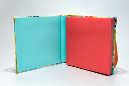 Handmade Hardcover Note Pad with Genuine 3x3 Post-it™ Note Pad