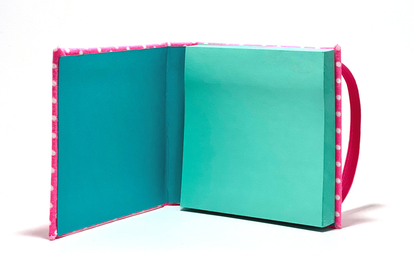 Handmade Hardcover Note Pad with Genuine 3x3 Post-it™ Note Pad