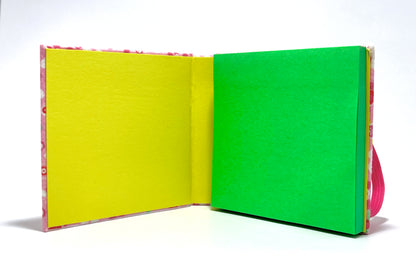 Handmade Hardcover Note Pad with Genuine 3x3 Post-it™ Note Pad